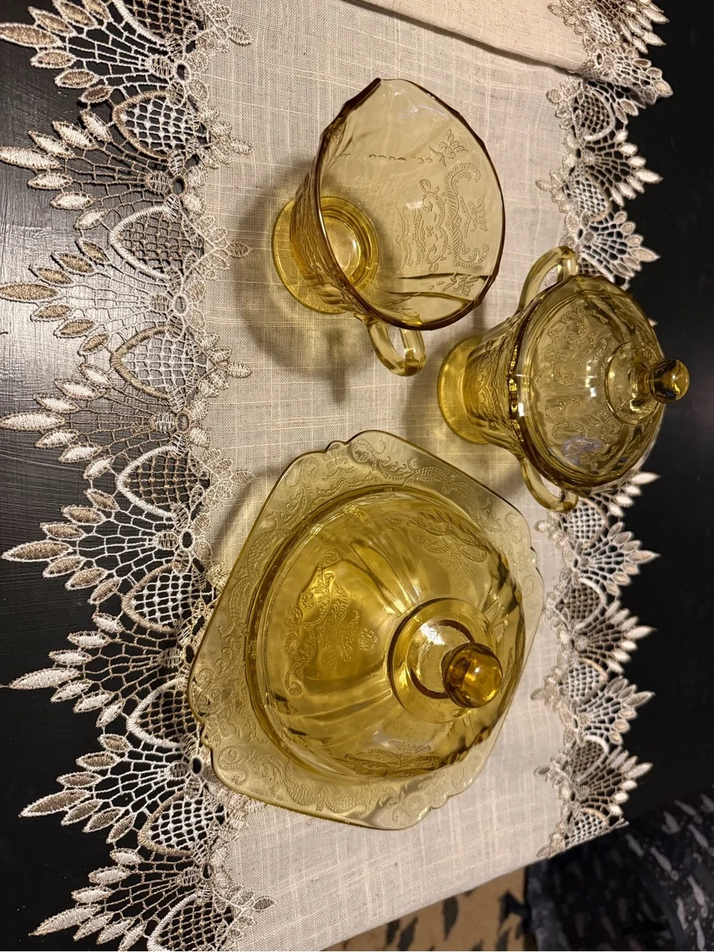 Federal Madrid Yellow Depression Glass